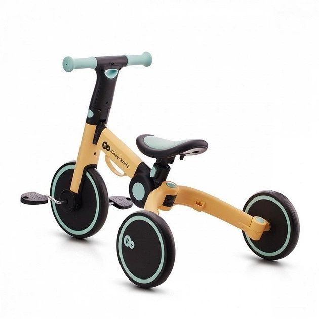 Велосипед-біговел 3 в 1 Kinderkraft 4Trike Sunflower Blue,
