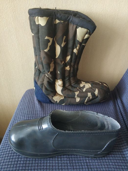 Бурки с галошами