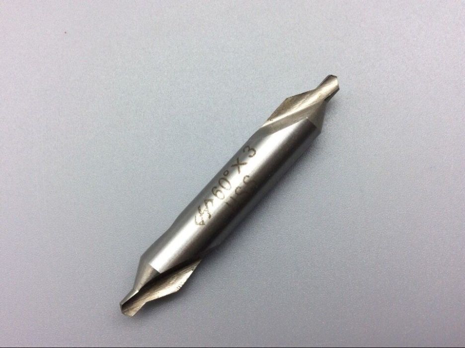 Kit de 6 pcs Broca de Centrar HSS 60 graus de ângulo