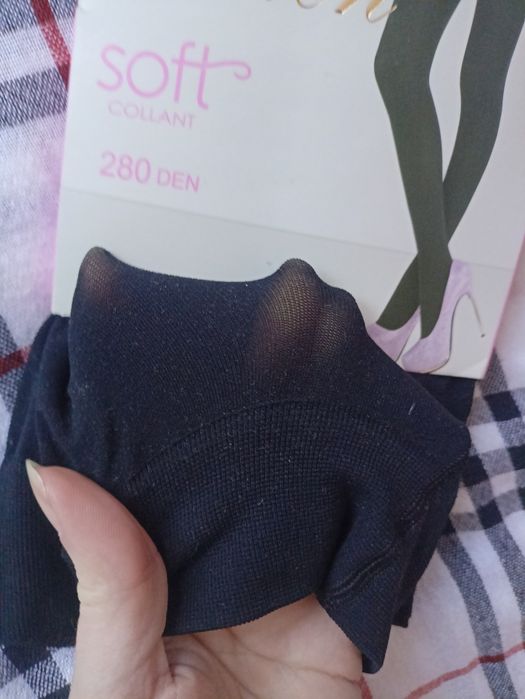 Rajstopy czarne kryjące rozm S