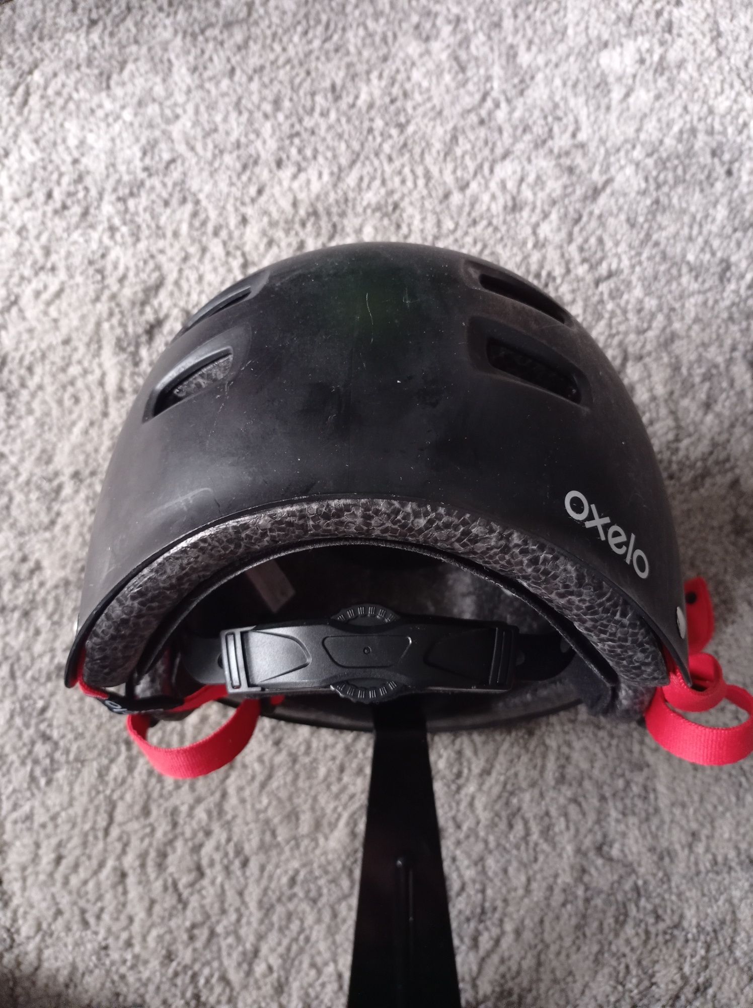 Kask regulowany rozm. 55-58cm skating rolki deska rower OXELO (1)