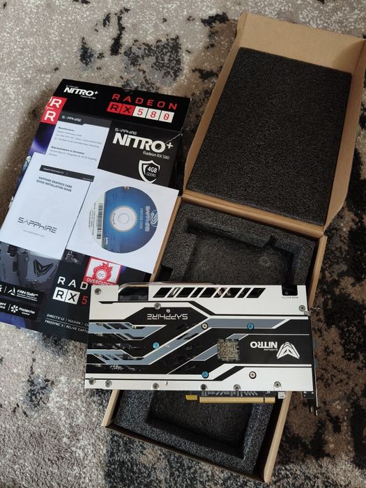 Sapphire rx580 4gb+