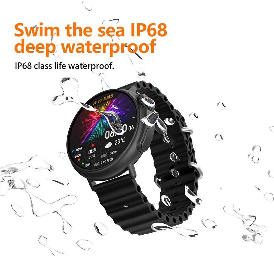 1+1 Smartwatch ULTRA S9 HD 1,6` AMOLED + GT88 GRATIS !!