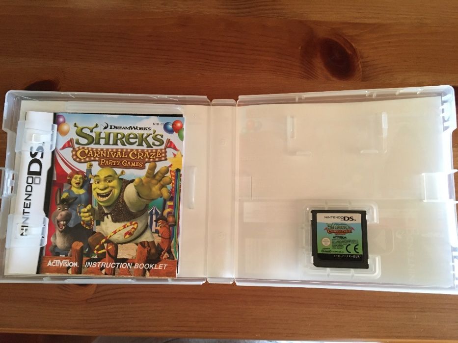 Shrek's Carnival Craze Party Games - Jogo Nintendo DS