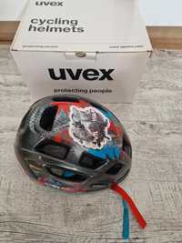 Kask rowerowy dla dziecięcy UVEX FORCE PATROL  51-55cm