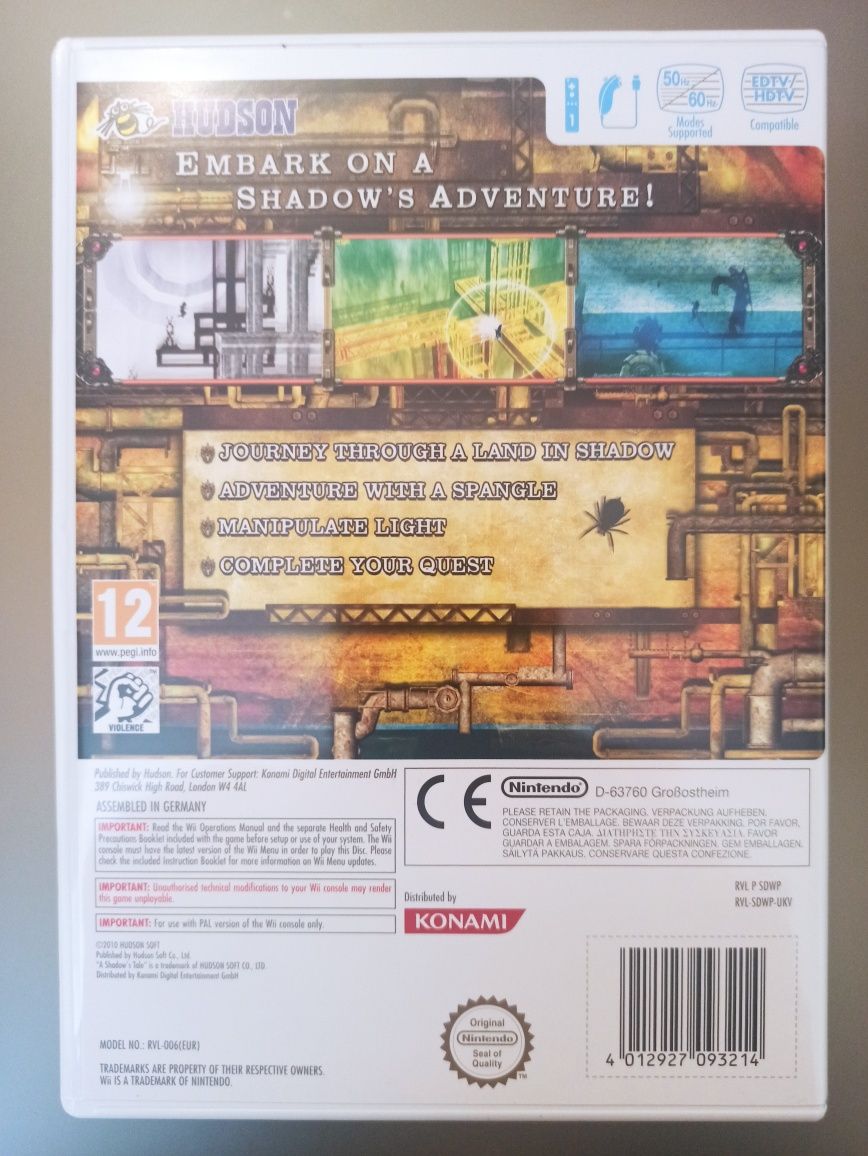 A Shadow's Tale Nintendo Wii