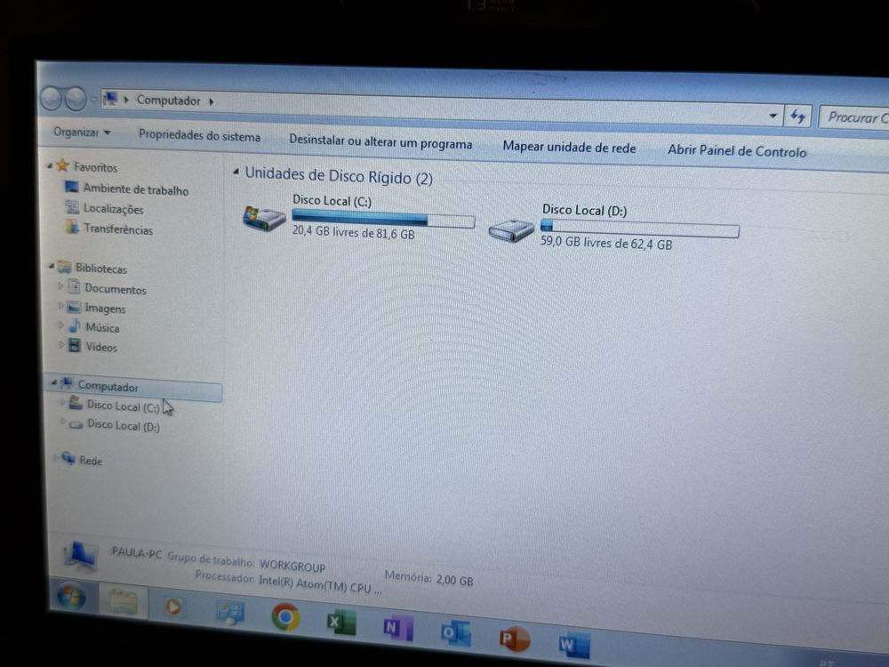 Portatil - Asus Eee PC Netbook – Windows 7 Starter