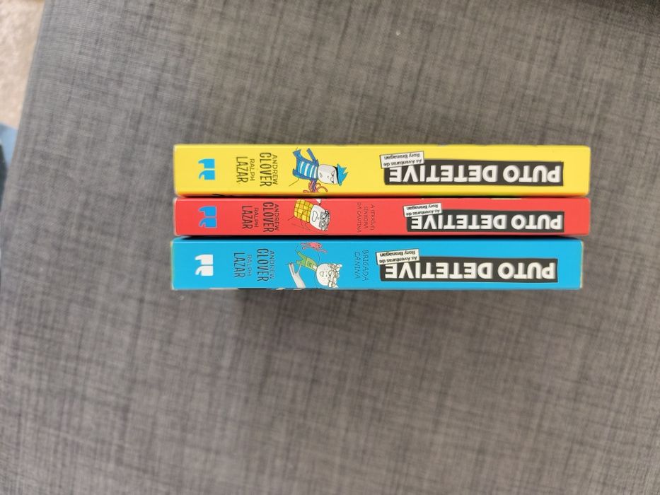 Puto detetive 3 livros - como novos