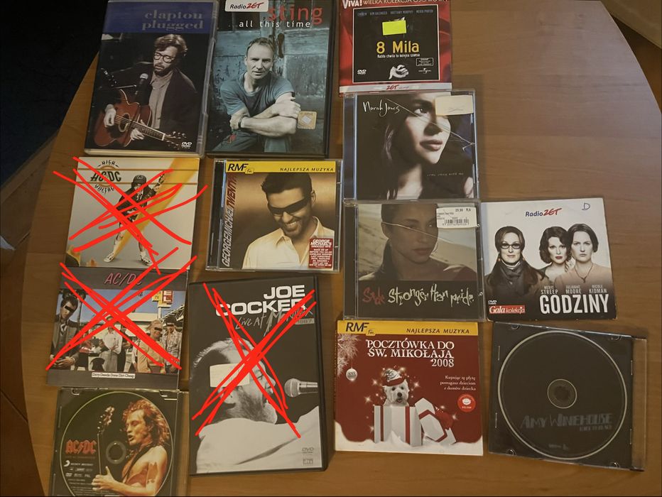 Kolekcja muzyki płyt CD