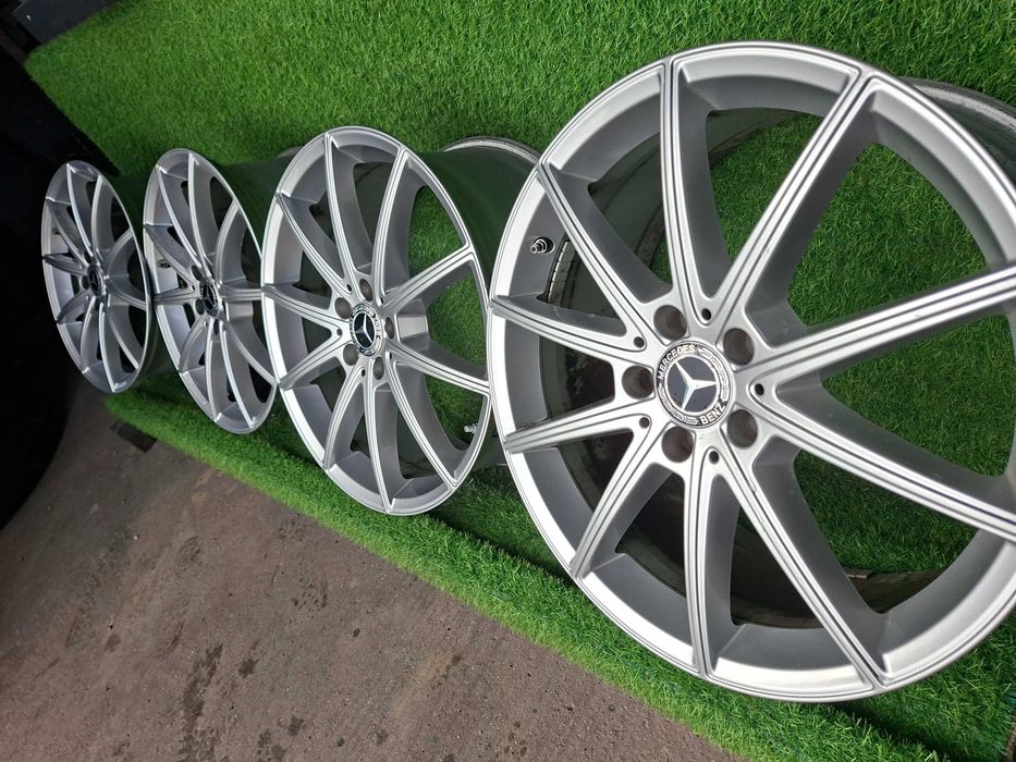 [A67] ALUFELGI 19'' 5x112 ORYGINAŁ MERCEDES+Czujniki Ciśnienia Gratis!