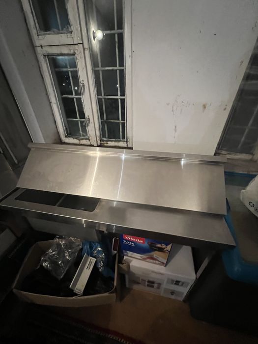 Продам поличку з нержавійки