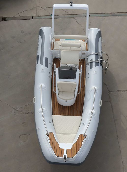 Motorówka, Hypeboat, Łódź, Wędkarska - MS-RIB’s R520B Hypalon