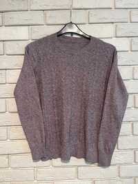 Fioletowy sweter ok 40-42