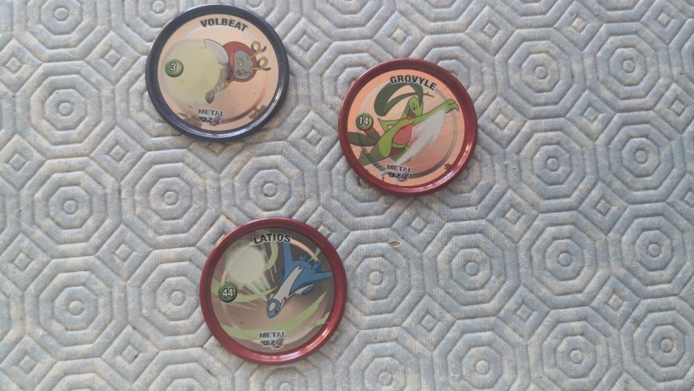 Tazos Pokemon 2007 metal