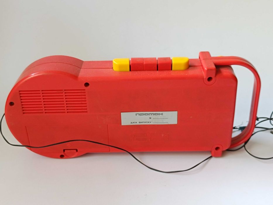 Твій перший Протон робочий Касетний Магнітофон Аліса електроніка СССР.