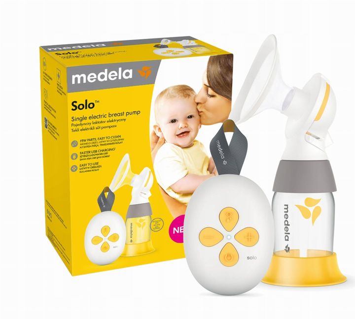 Medela Solo – mobilny laktator z akumulatorem USB-C