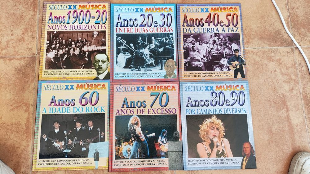 Coleção de livros século XX