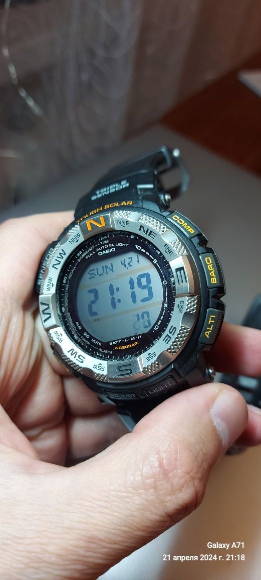 Часы Casio prg 260 в идеальном состоянии