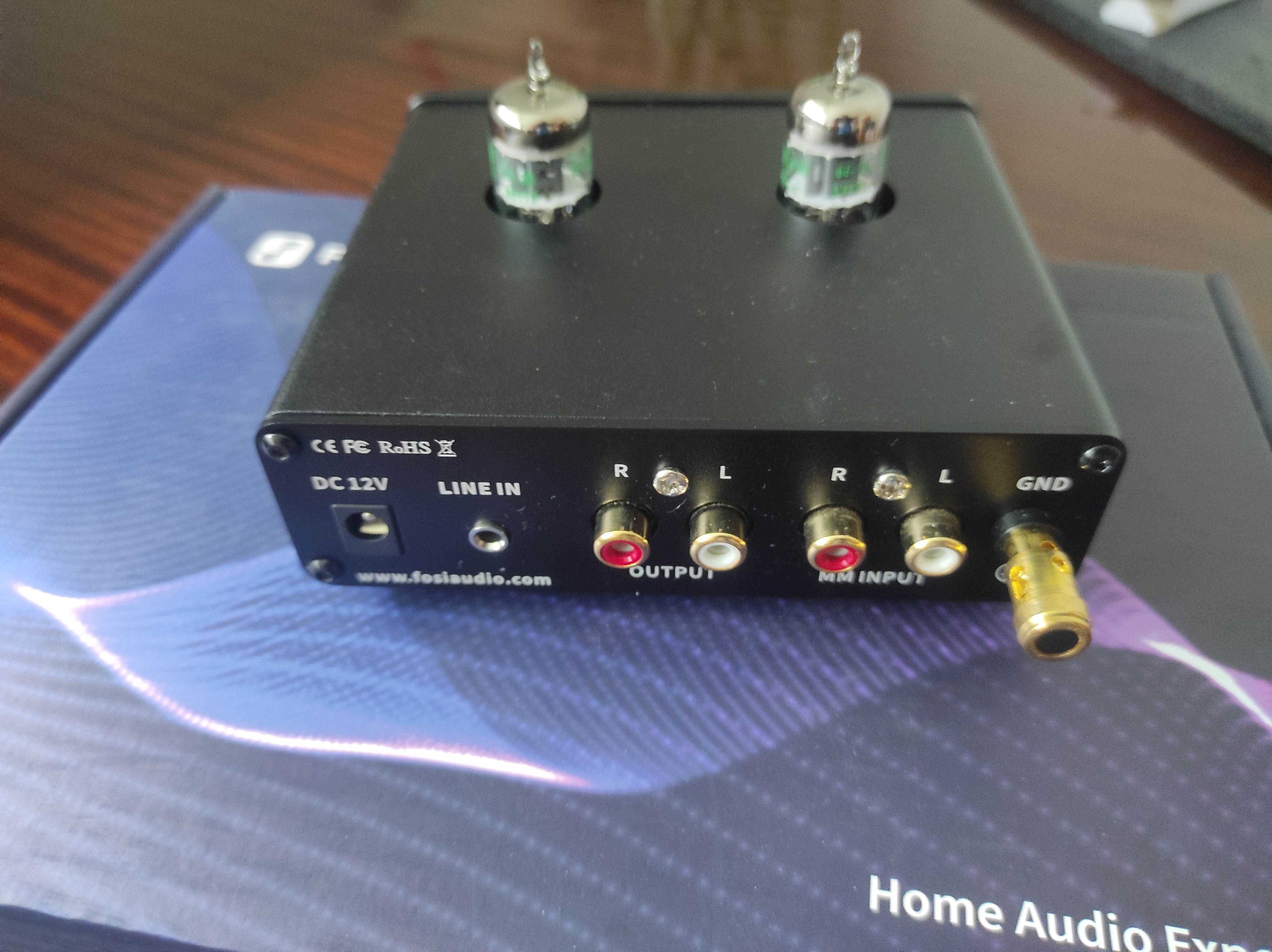 Fosi AudioBOX X4 Phono przedwzmacniacz gramofonowy MM