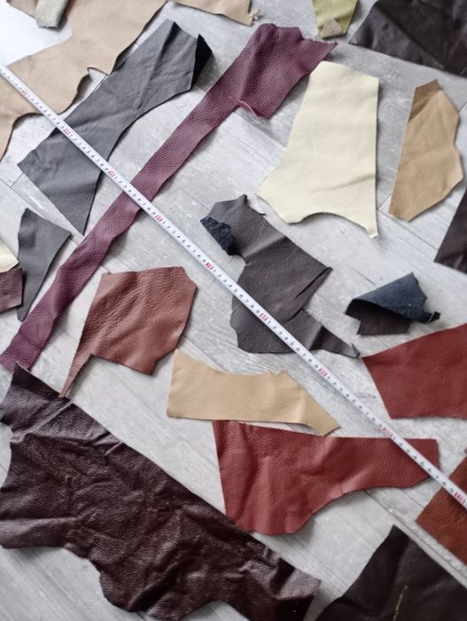 Skóra naturalna duże kawałki