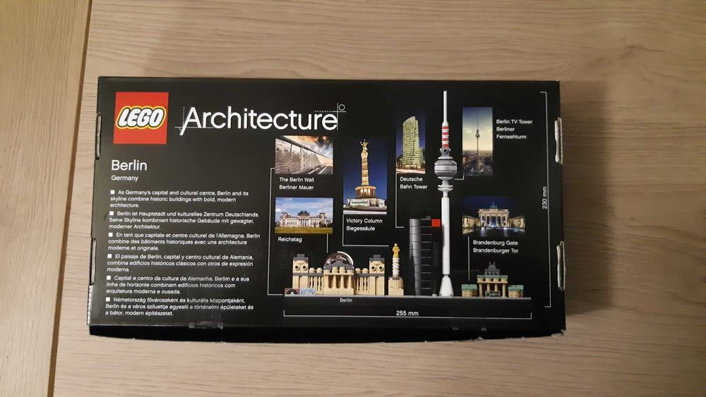 Lego - Arquitetura - 21027 - Berlim- Raro