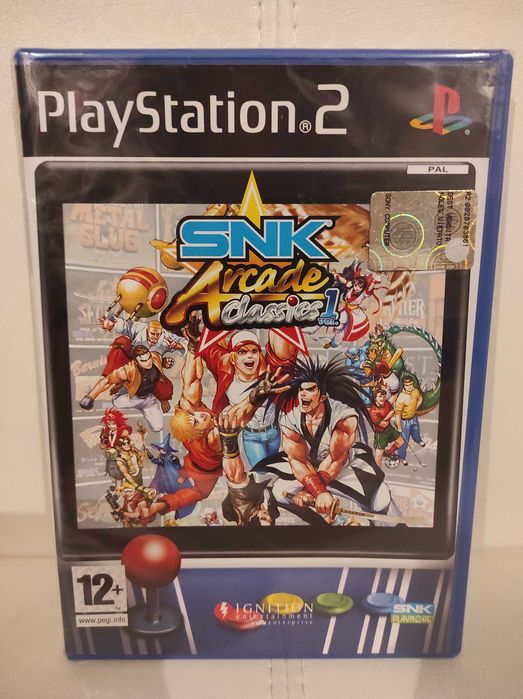 SNK Arcade Classics 1 PAL PS2 (Novo selado)