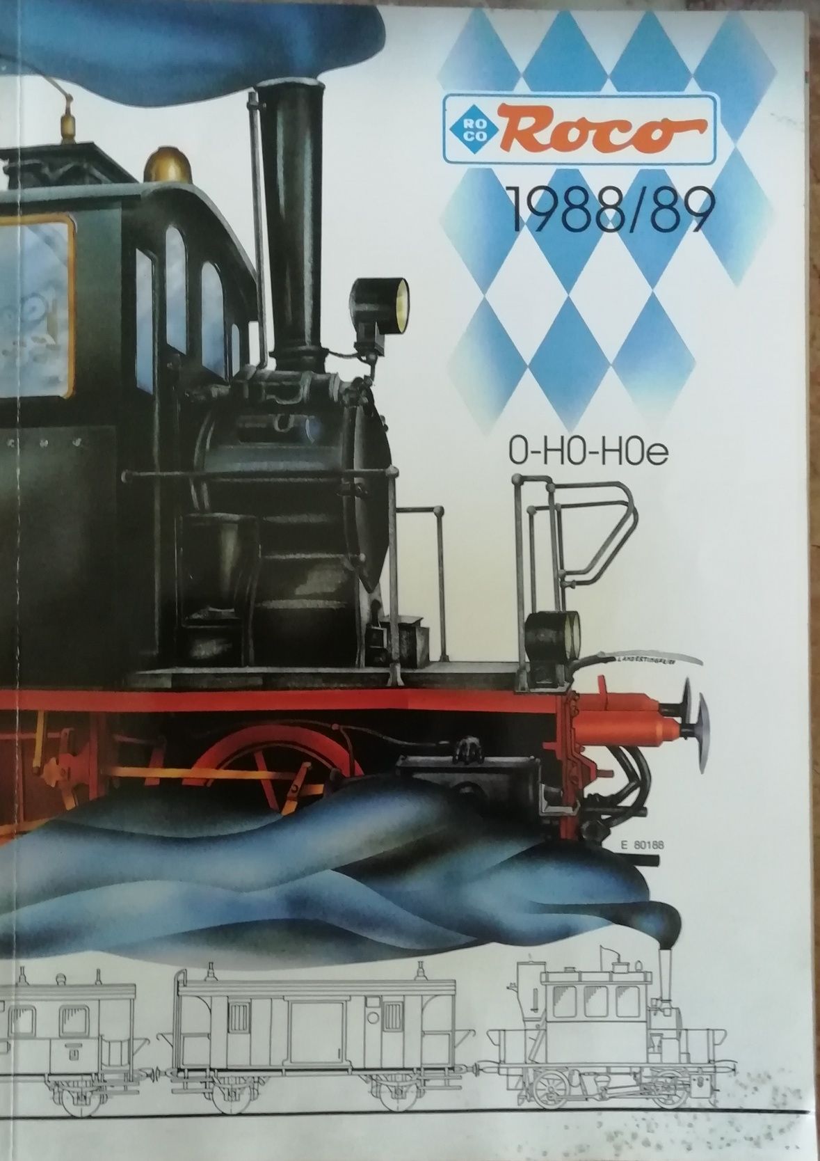 Catálogo da ROCO 1988/89
