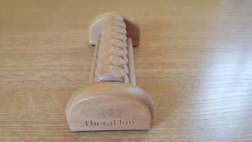 Masażer do stóp drewniany rolka wałek receptor roller