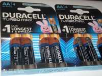 Батарейки Duracell Turbo Max AA LR6 MX1500 пальчиковые аа оригинал