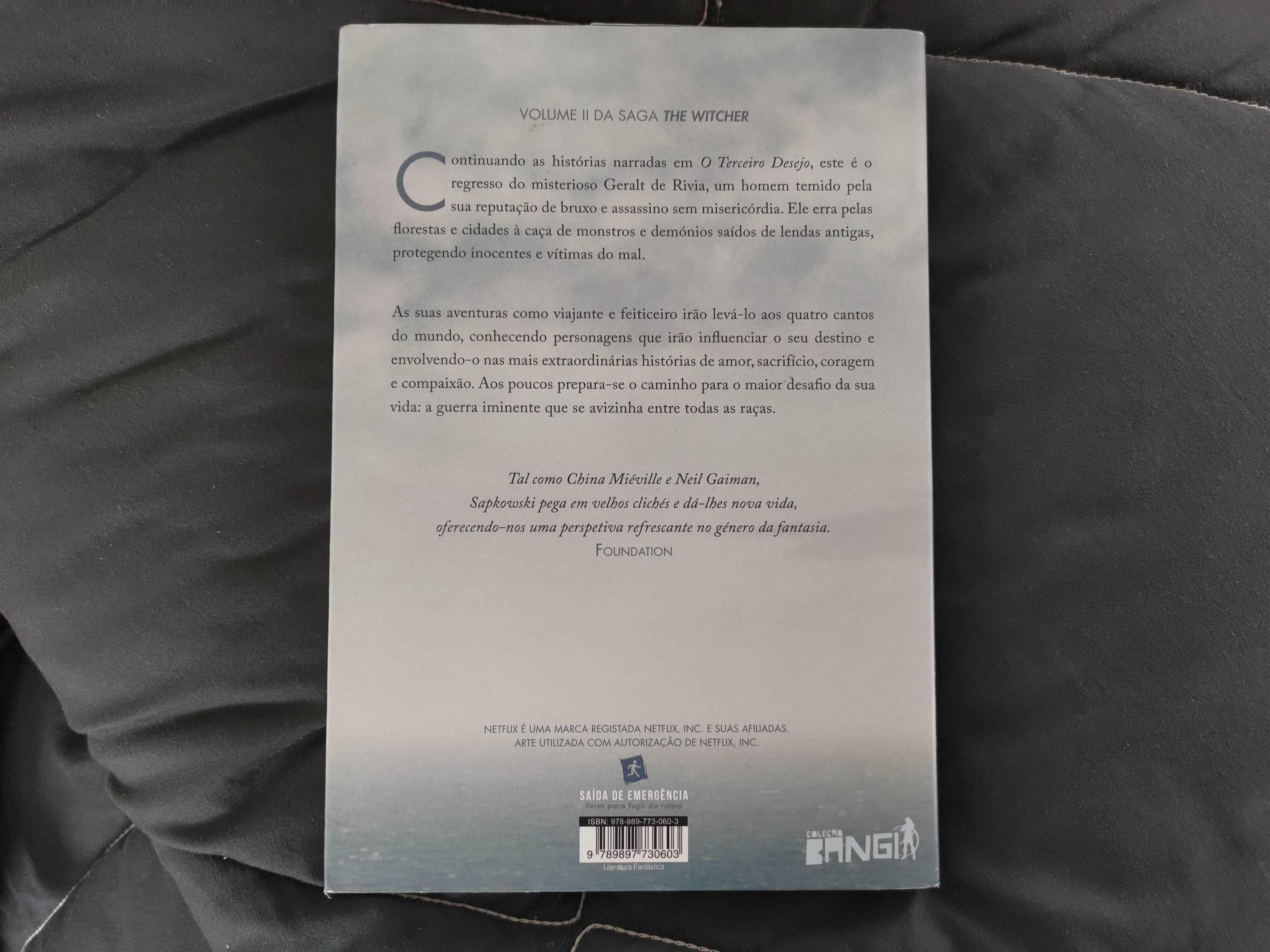 A Espada do Destino The Witcher - Volume II de Andrzej Sapkowski