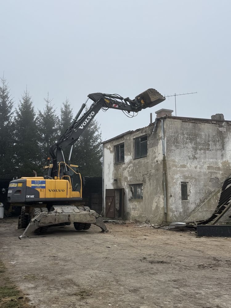 WYNAJEM Koparki kołowej, gąsienicowej oraz Minikoparki z OPERATOREM