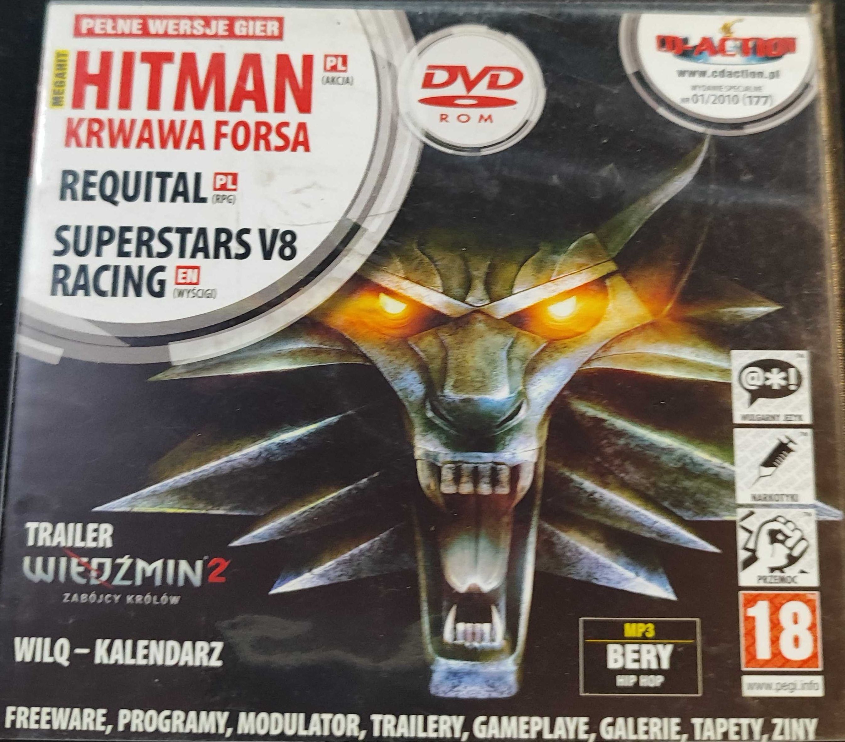 Hitman Krwawa Forsa + Requital + Superstars V8 Racing PC PL