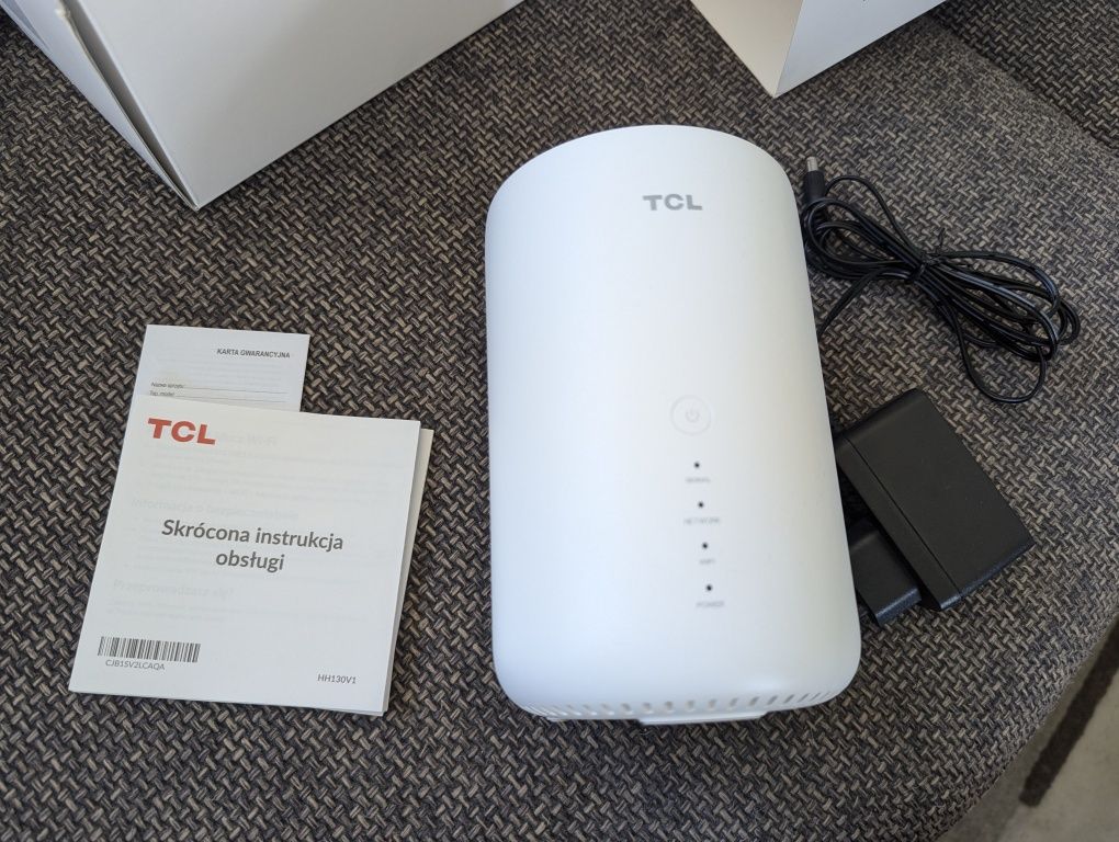 TCL LinkHub router LTE cat 13 4G+ modem 600 Mbps wifi SIM gwarancja