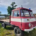 Robur 4x4 straż pożarna