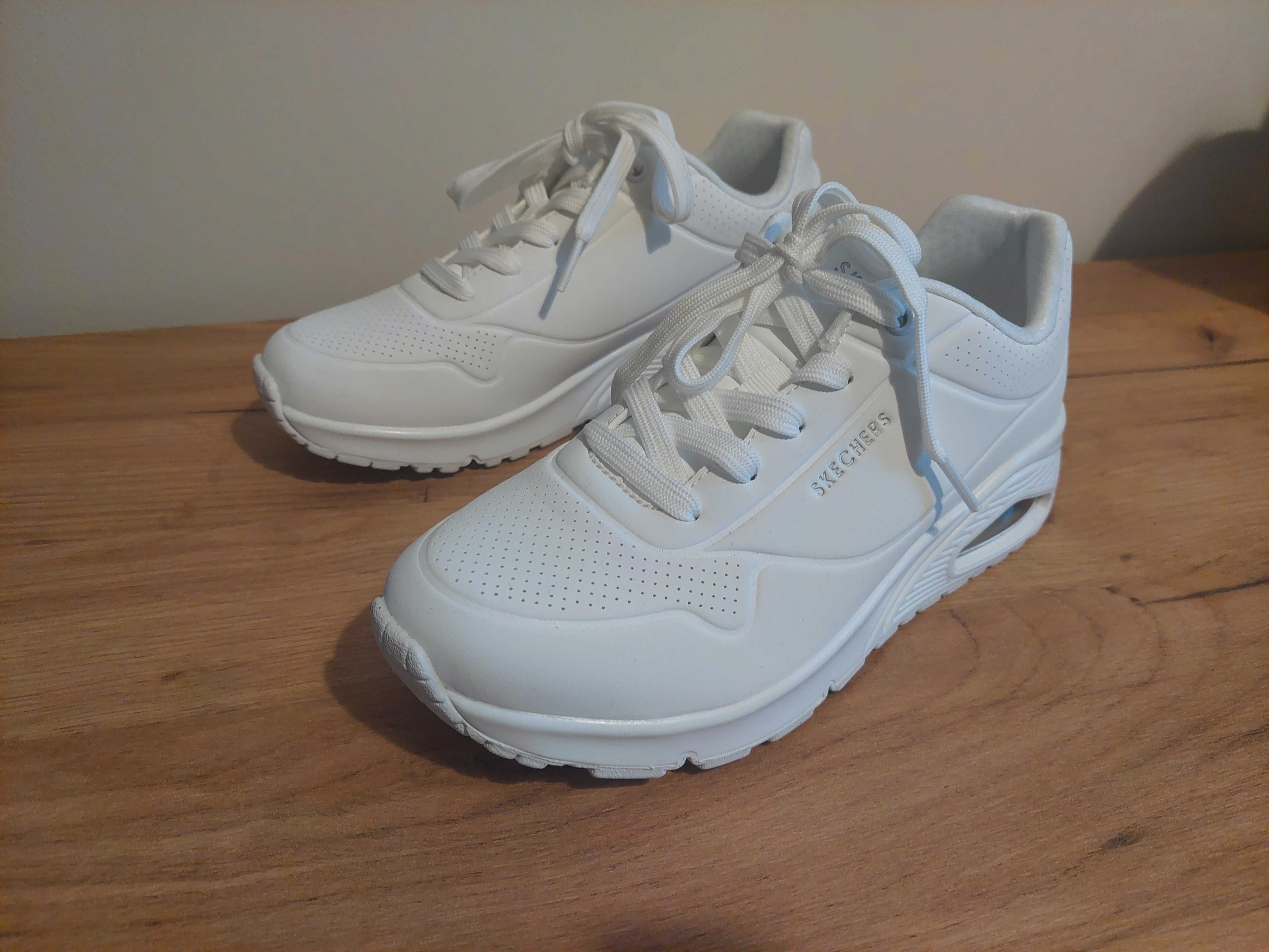 Damskie Sneakersy Skechers 37,5 Białe
