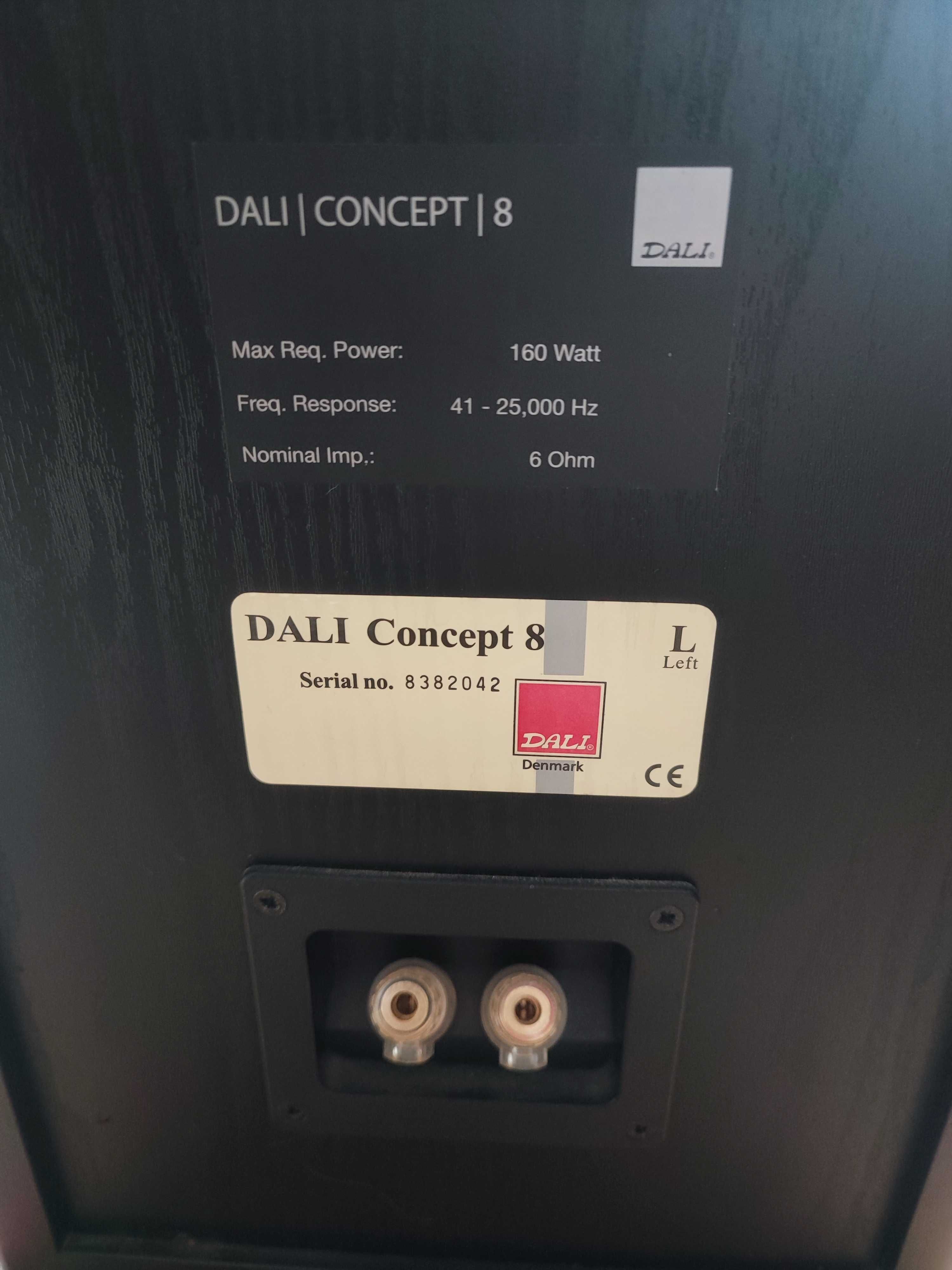 Kolumny głośnikowe Dali Concept 8 [czarne]
