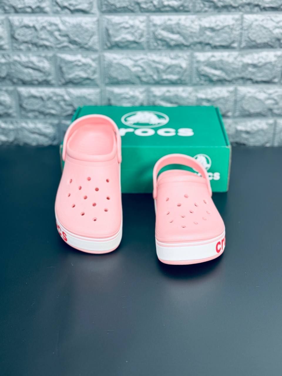 ЖЕНСКИЕ кроксы Crocs ШЛЁПАНЦЫ розового цвета Крокс 36-41