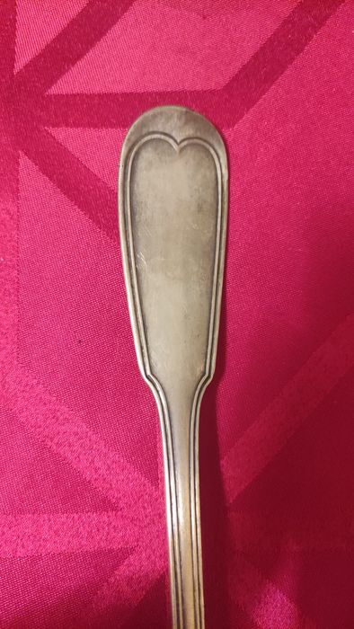 Łyżka wazowa rodowa z monogramem