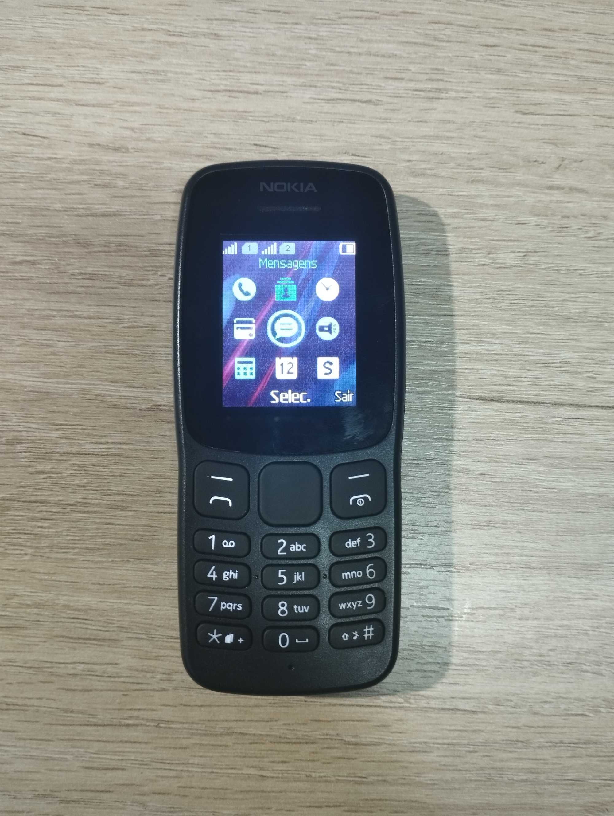 Nokia 106 DUAL SIM Preto