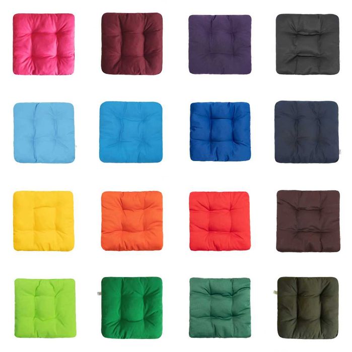 Подушки на стільці крісла табуретки кухонні та садові меблі