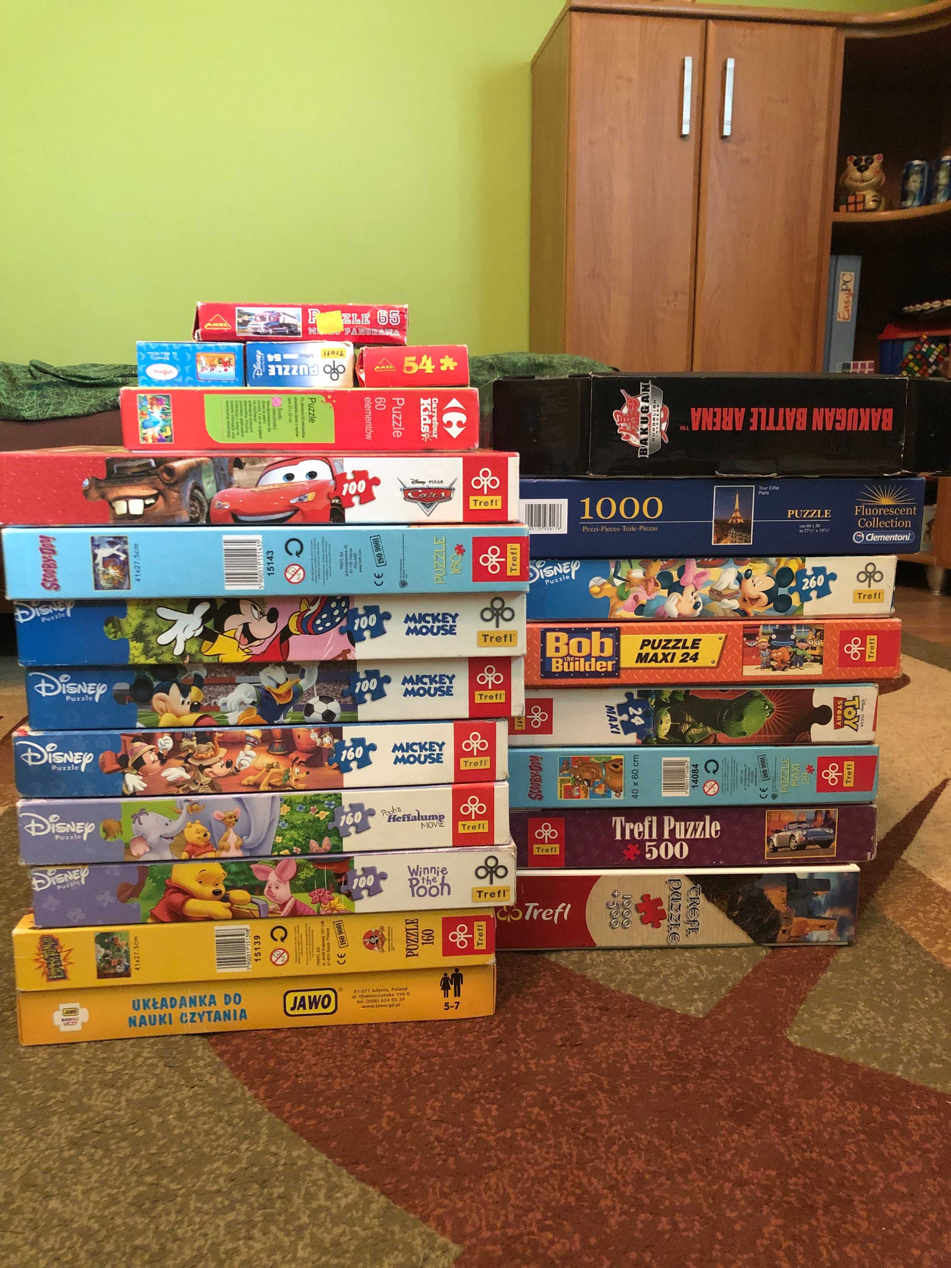 puzzle mini kubuś puchatek 54szt.