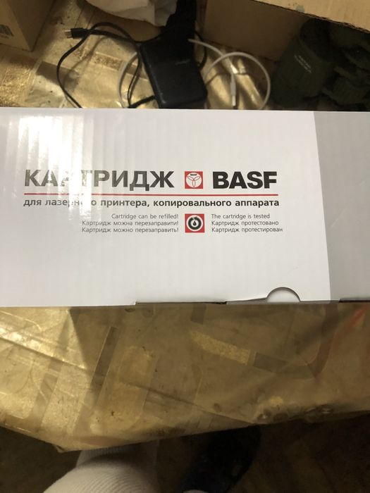 Новый картридж HP CE255X (55X) для лазерных принтеров. BASF