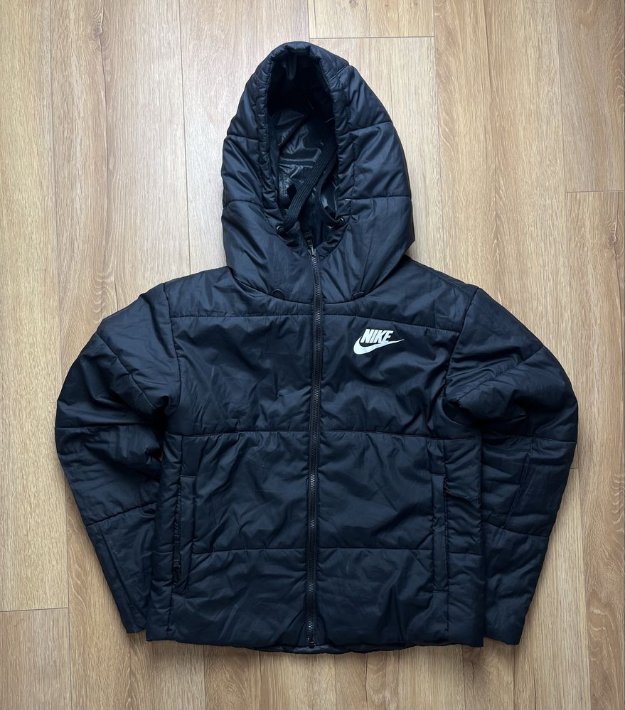 Nike Big Swoosh Dwustronna Reversible Kurtka Ocieplana Rap