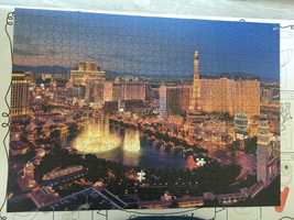 Puzzle Castorland Las Vegas 1000el. / brakuje 2elementów
