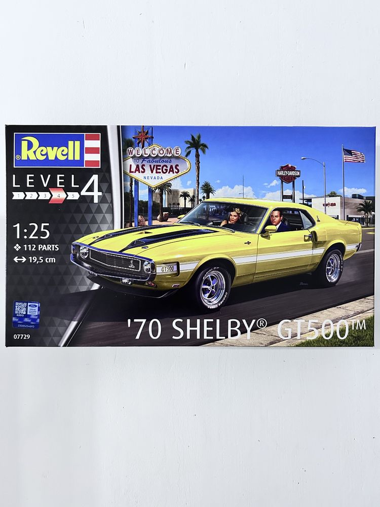 Samochód 70 Shelby GT500 model Revell 07729