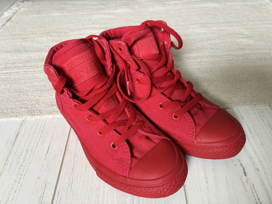 Trampki converse all star rozmiar 35 wysokie ciepłe