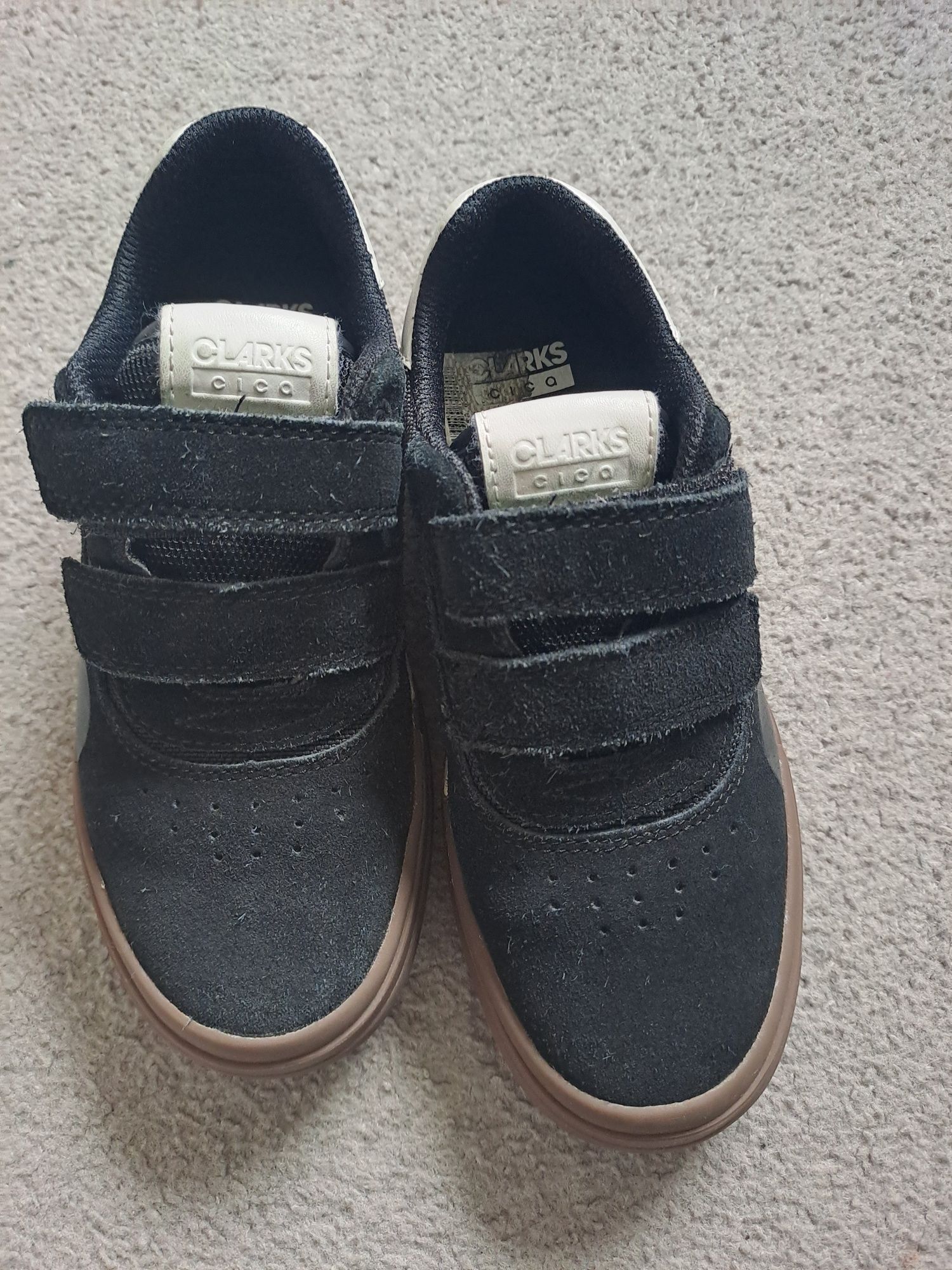 Buty, półbuty zamsz CLARKS