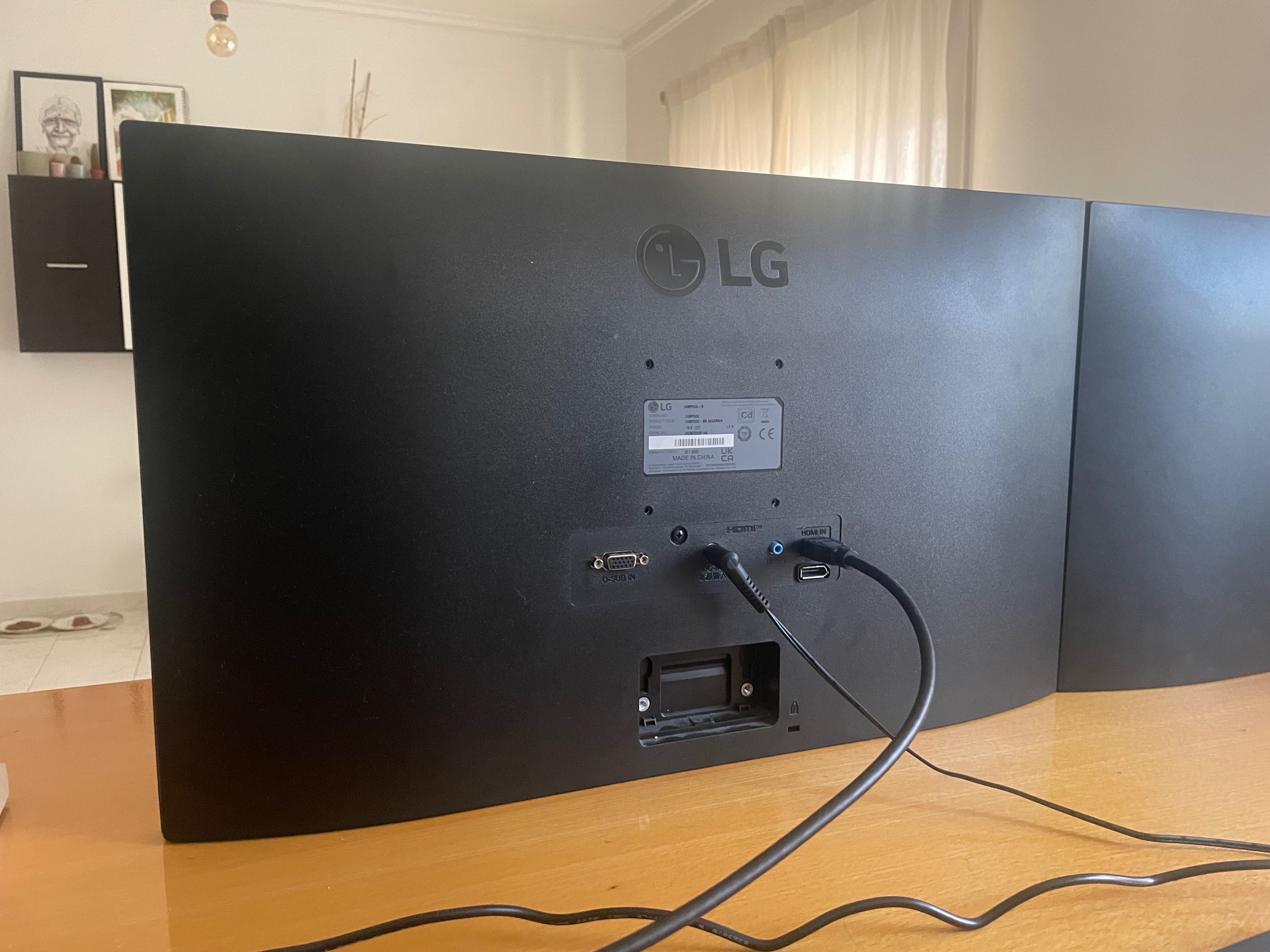 Monitor Gaming LG 24MP60G-B (24'' - 1 ms - 75 Hz)