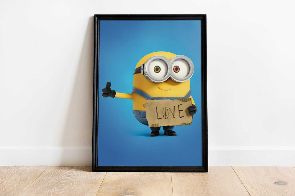 Minionki PLAKAT A3 - Banana - trzeci plakat GRATIS