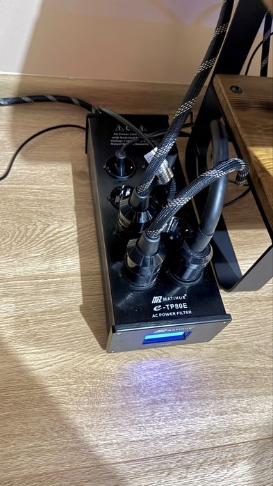 Zasilacz Audio Listwa Audio Matihur TP 80E listwa hifi sieciowy